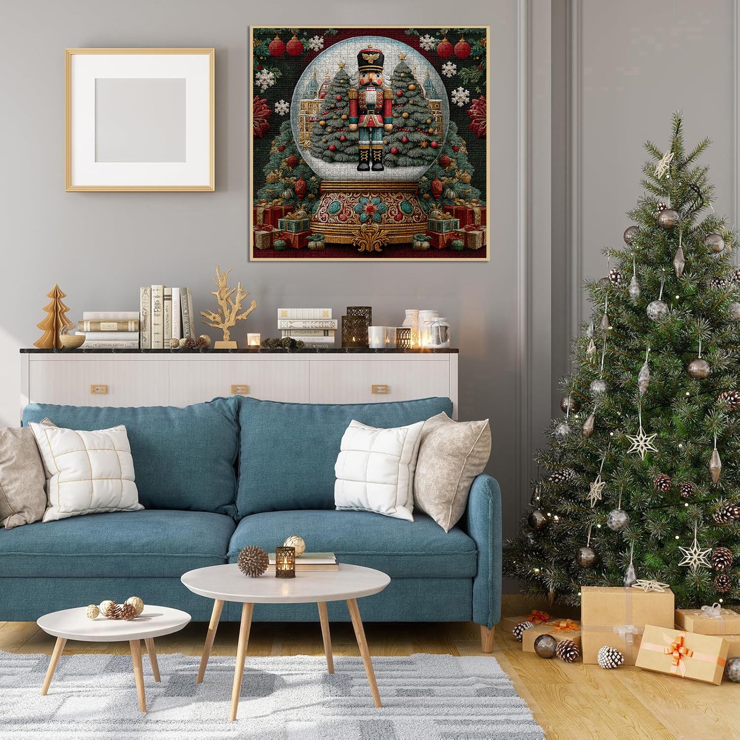 Nutcracker Snow Globe Jigsaw Puzzle 1000 Piece