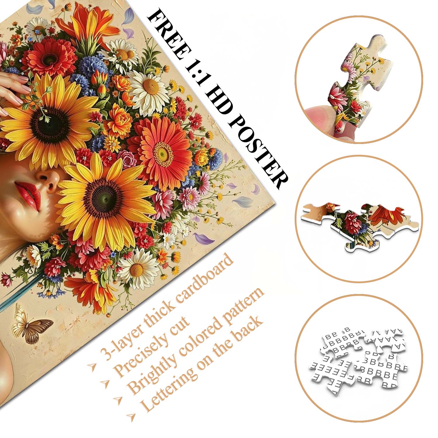 The Blind Muse  Jigsaw Puzzle 1000 Piece