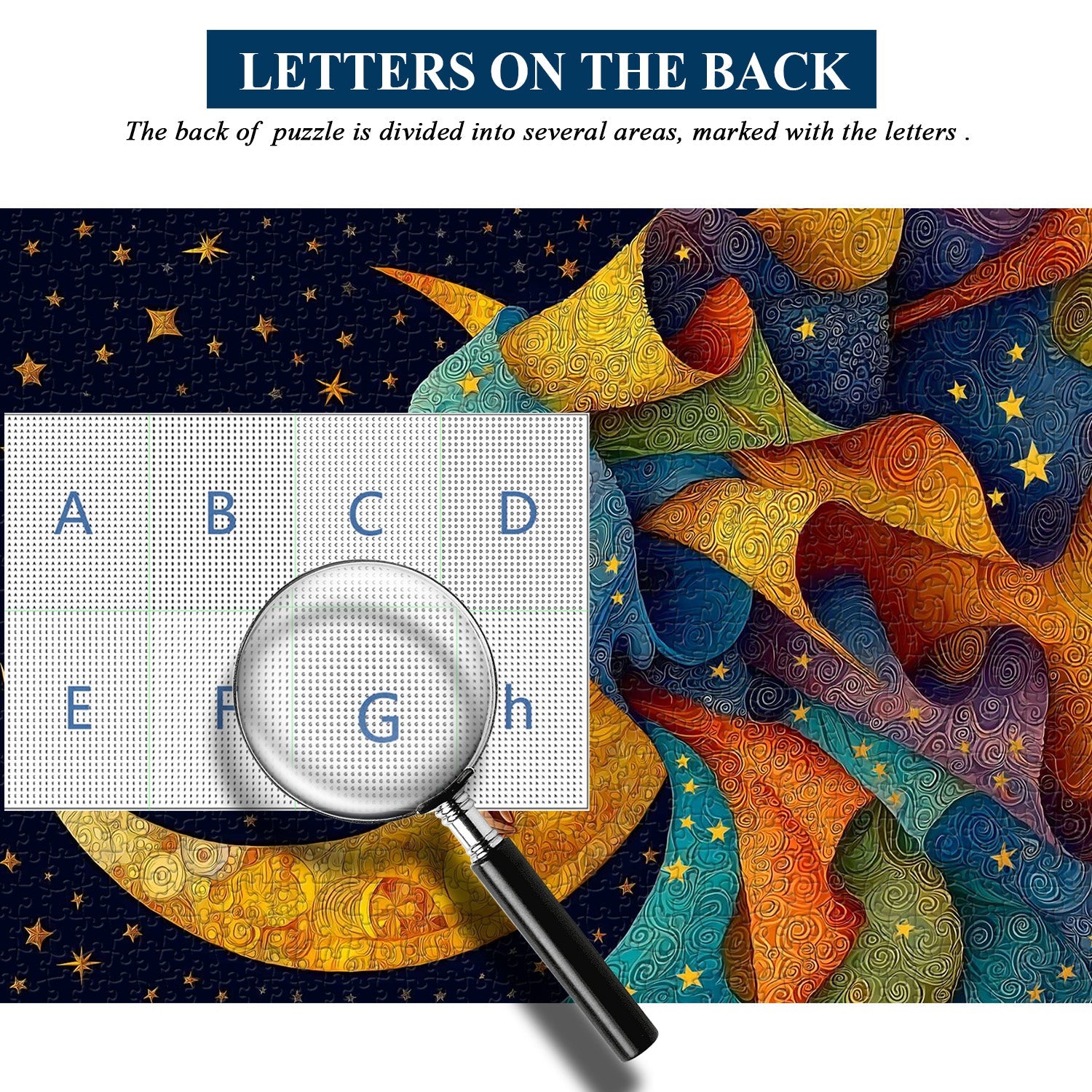 Woman of Star & Moon Jigsaw Puzzle 1000 Pieces