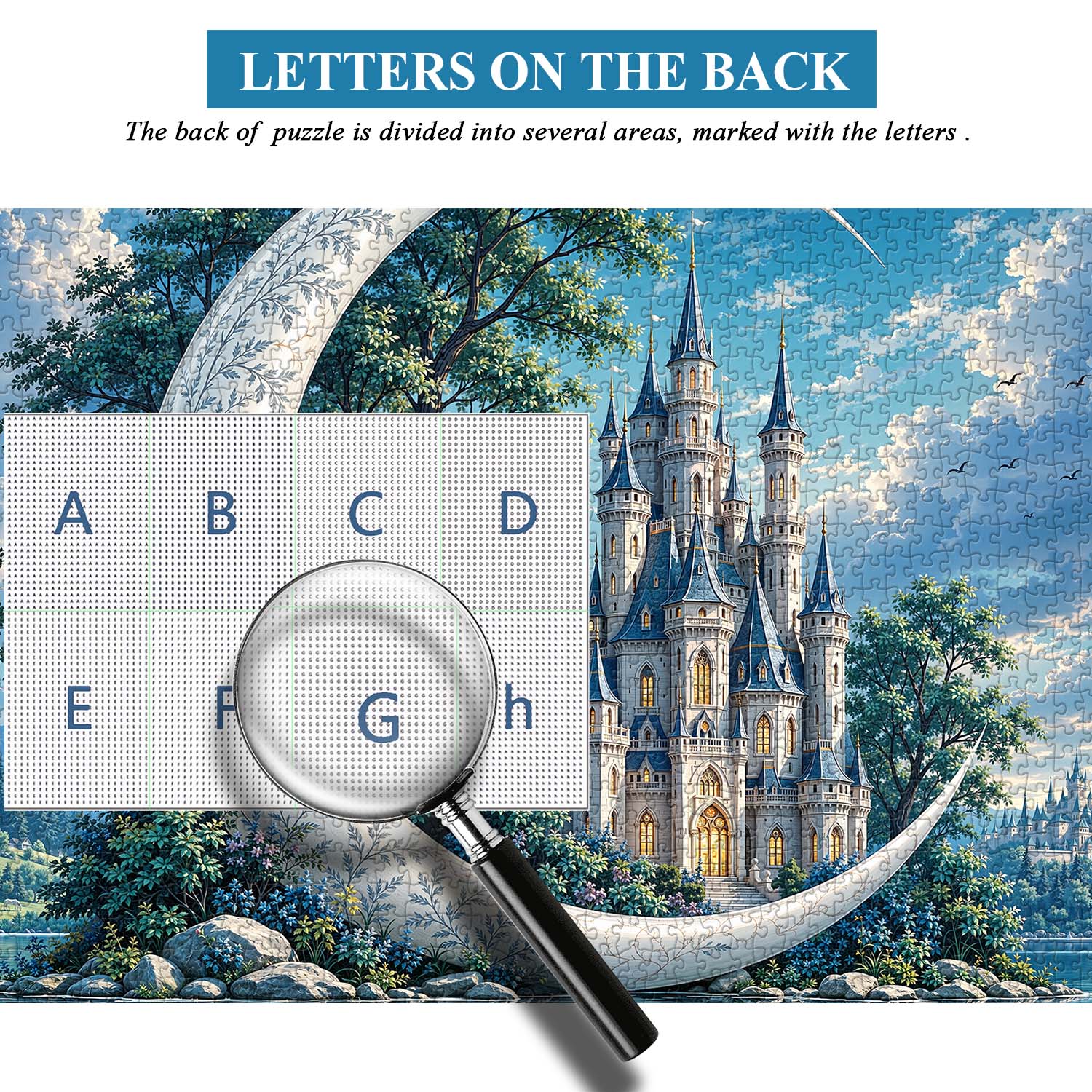 Crescent Castle Jigsaw Puzzle 1000 Piece