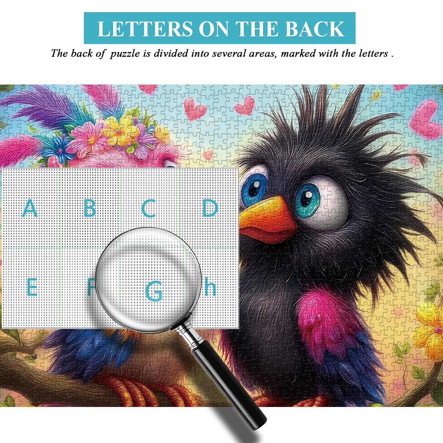 Colorful Romance Jigsaw Puzzle 1000 Pieces