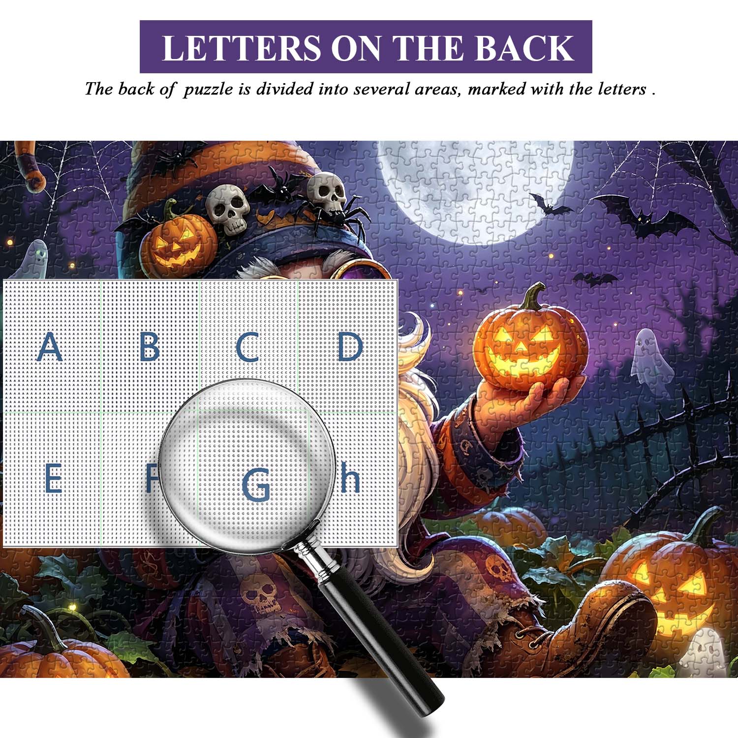 Gnome's Spooky Eve Jigsaw Puzzle 1000 Piece
