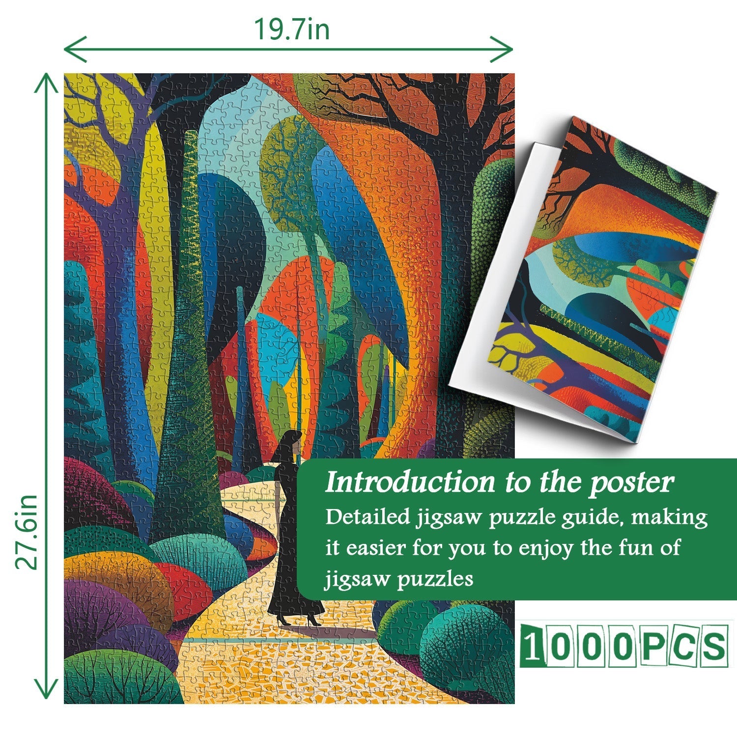 Silent Woods Jigsaw Puzzle 1000 Pieces