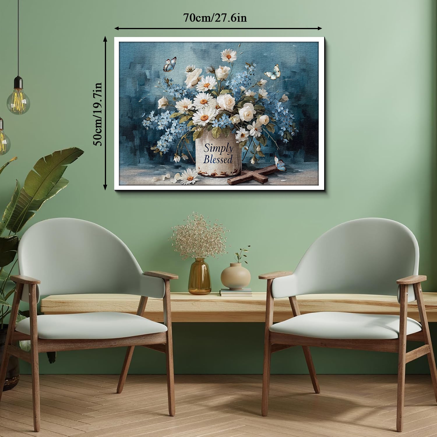 Simple Blessed Jigsaw Puzzle 1000 Pieces