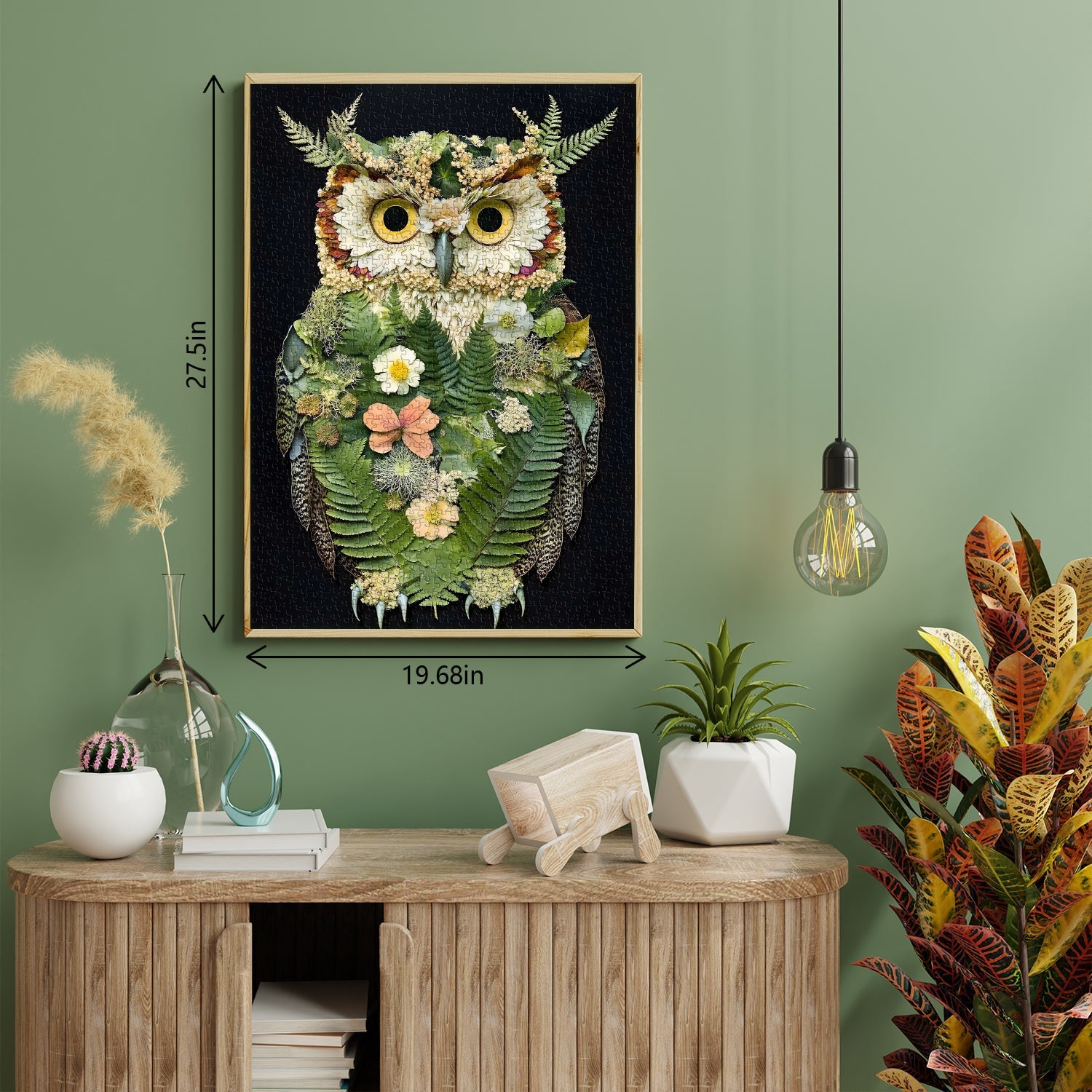 The Foliage Owl Jigsaw Puzzle 1000 Pieces
