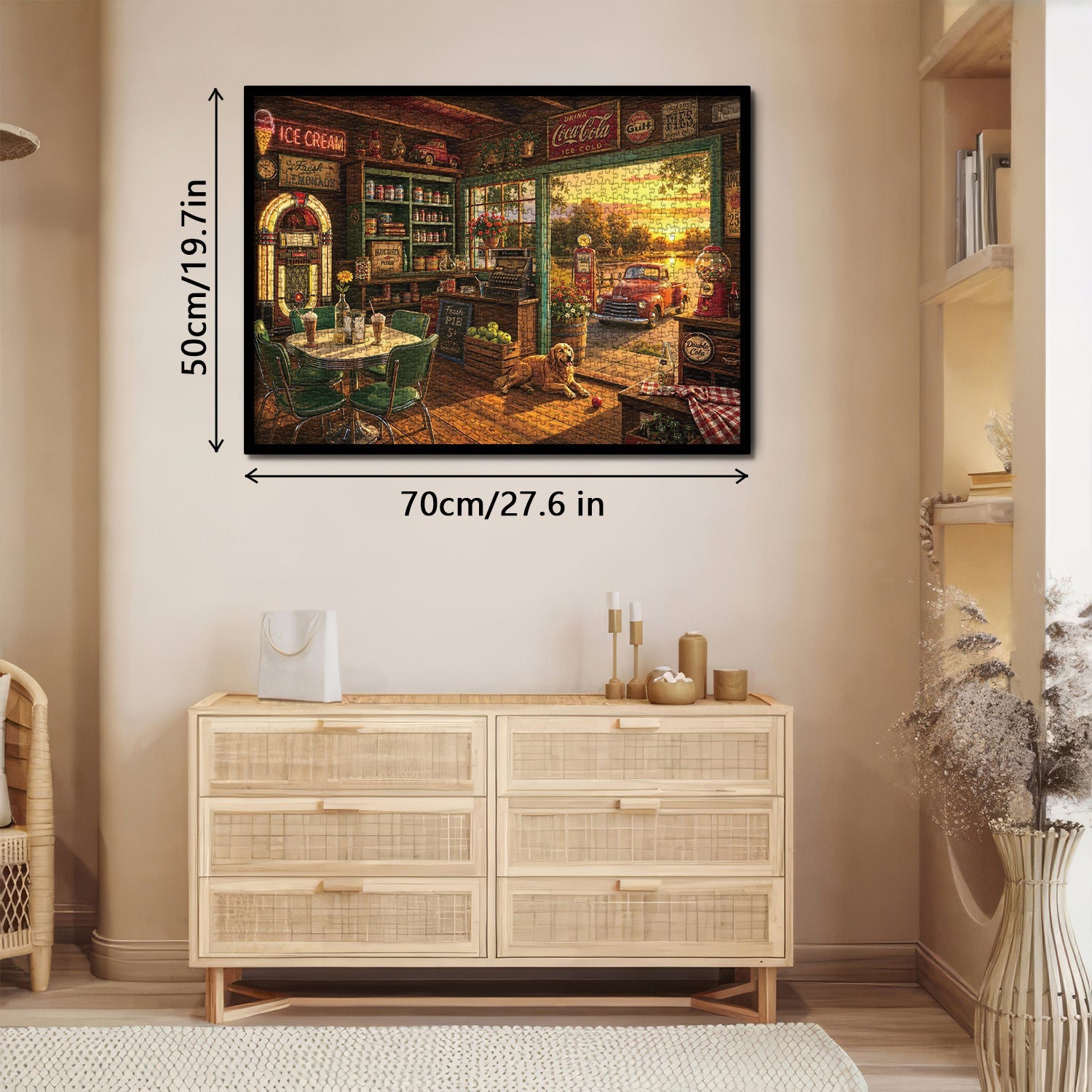 Sunset General Store Jigsaw Puzzle 1000 Piece