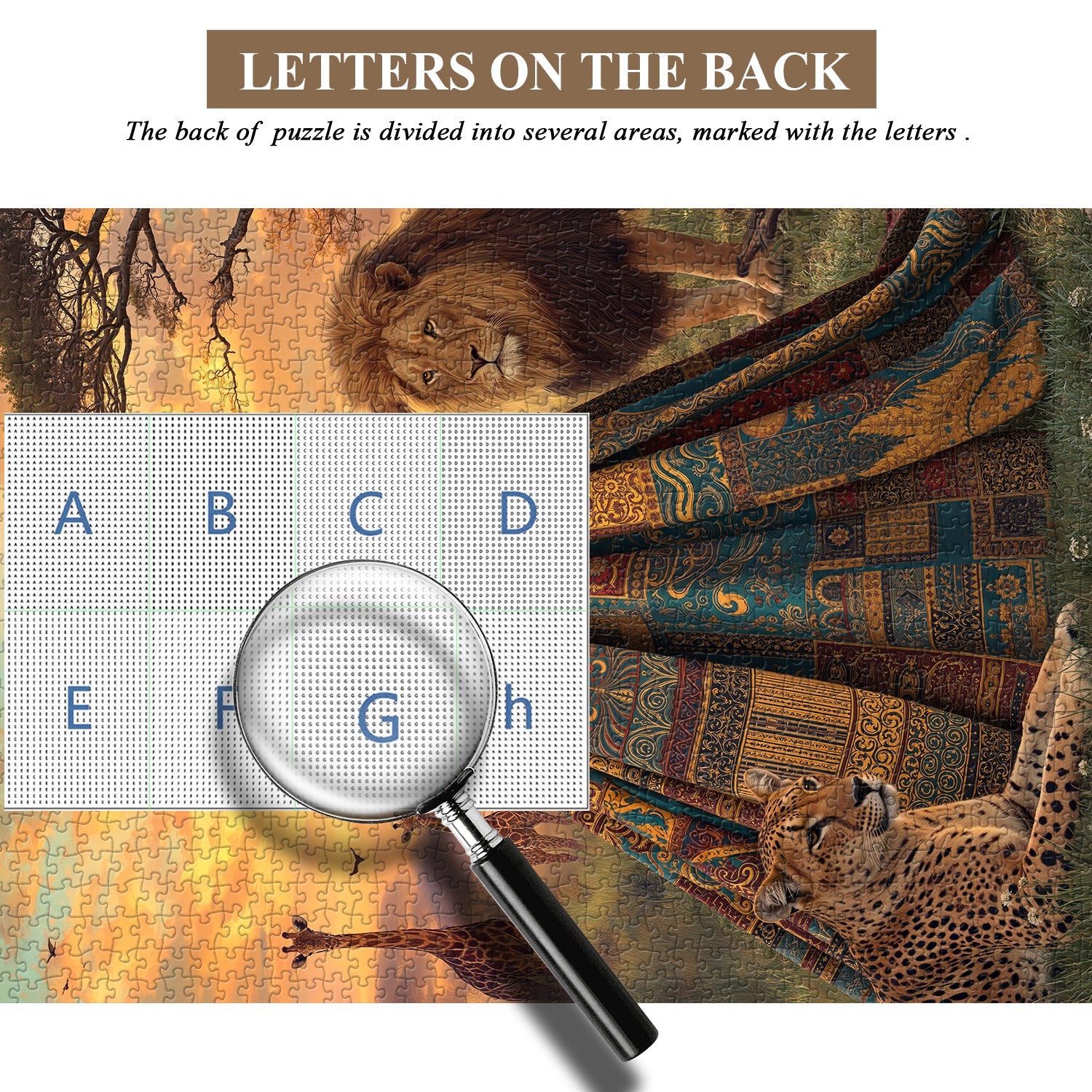 African Queen Jigsaw Puzzle 1000 Pieces