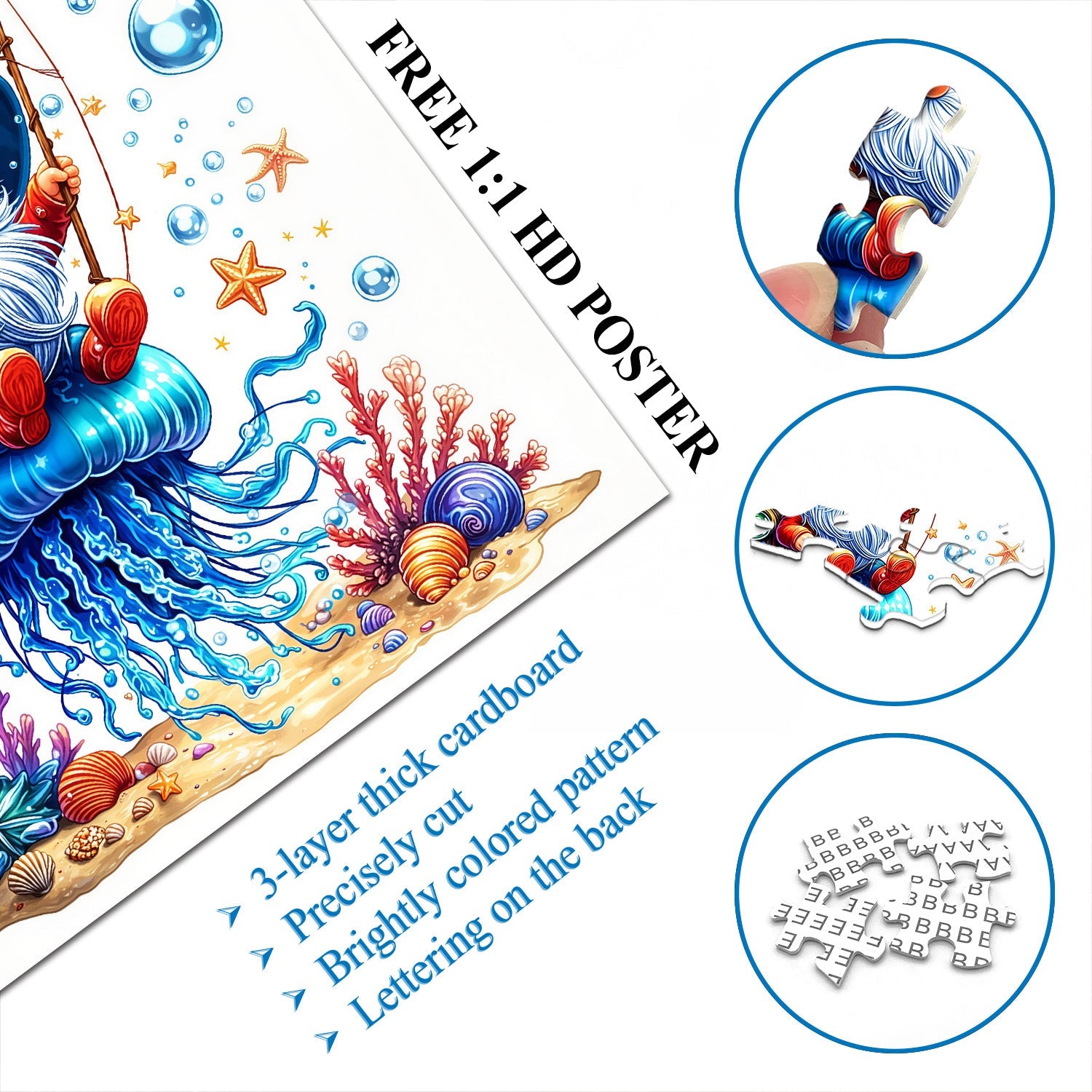 Sea Melody Mage Jigsaw Puzzle 1000 Pieces