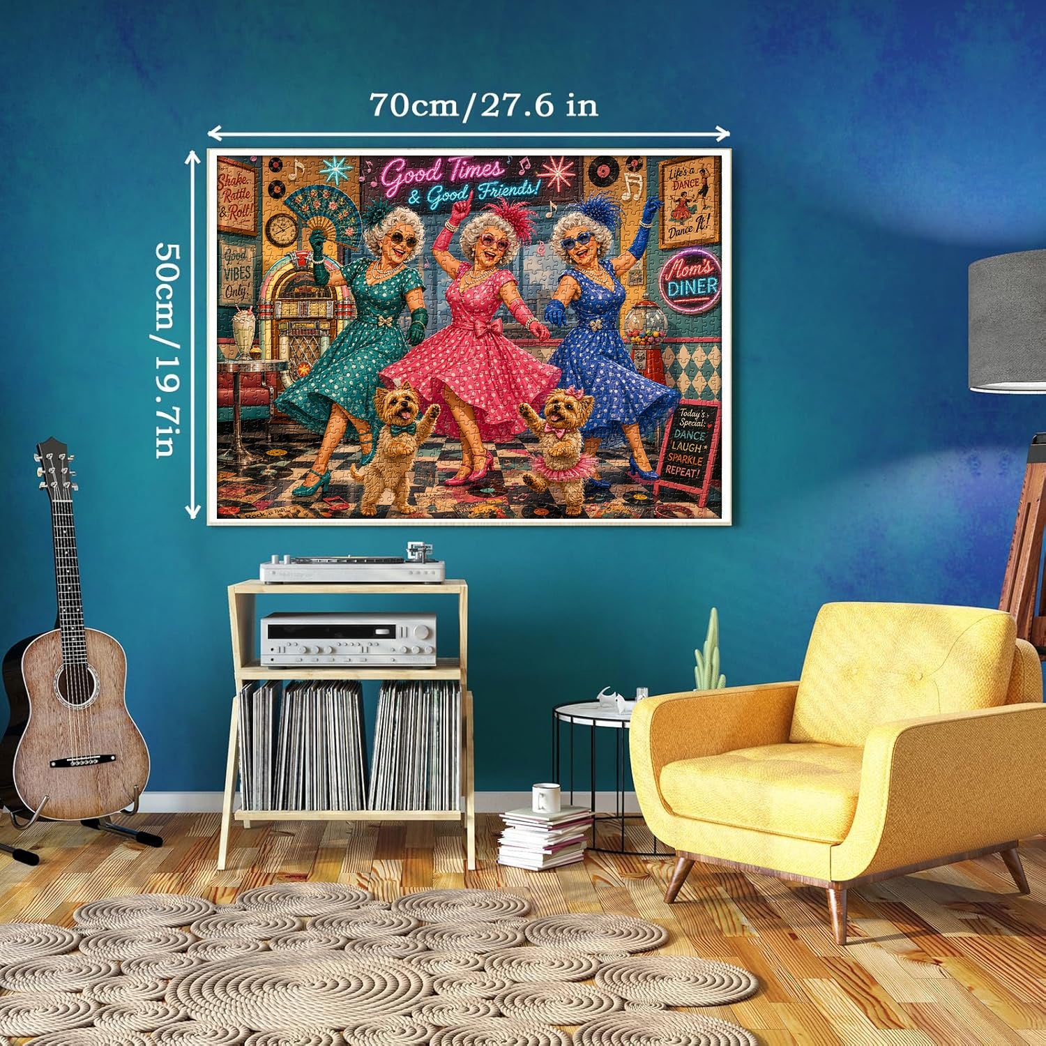 Vintage Rhythm Jigsaw Puzzle 1000 Piece