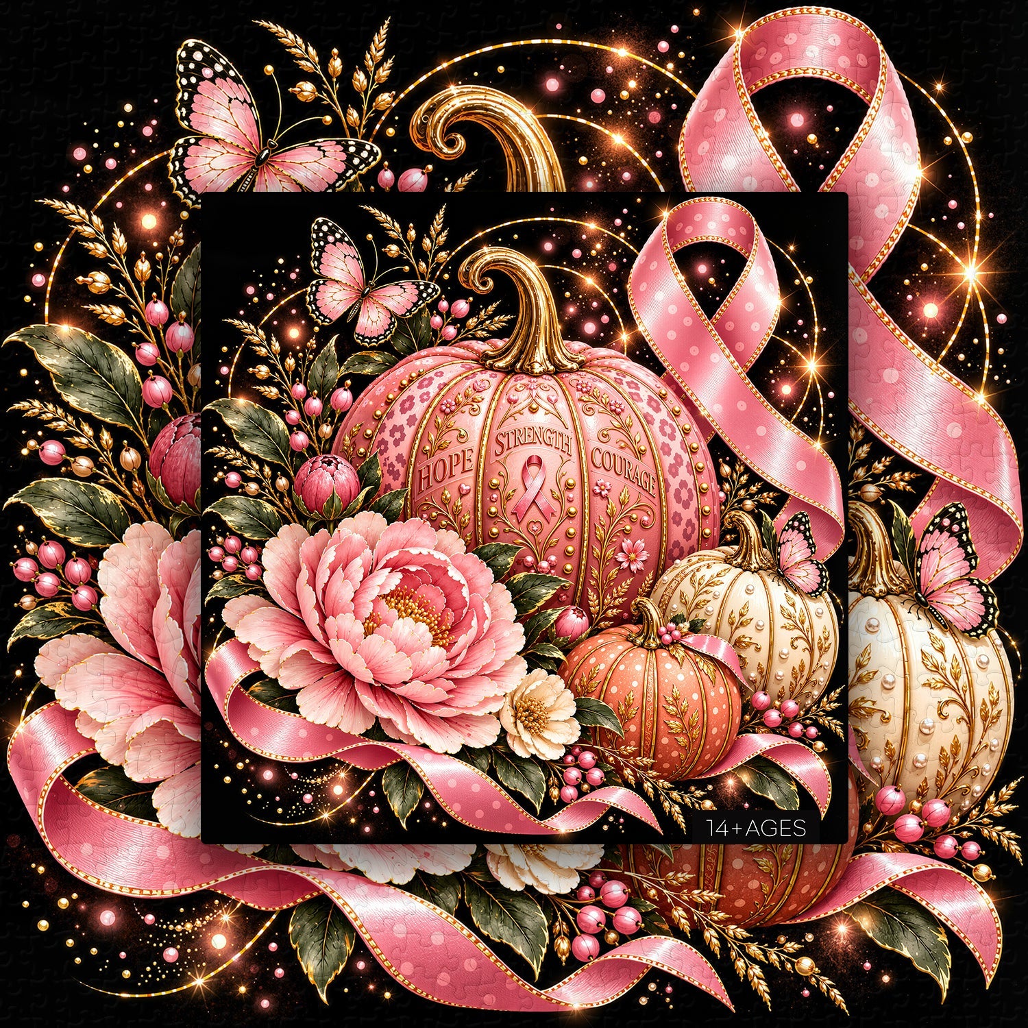 Pink Hope Jigsaw Puzzle 1000 Pieces