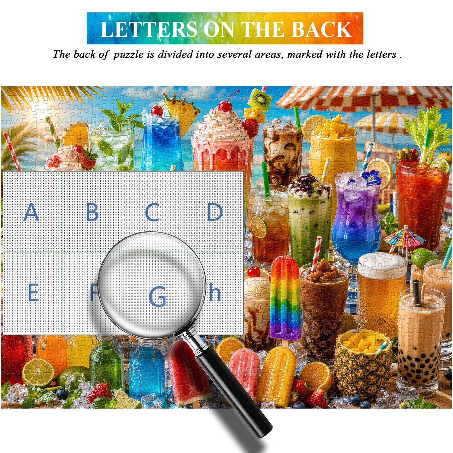 Tropical Sip Carnival Jigsaw Puzzle 1000 Pieces