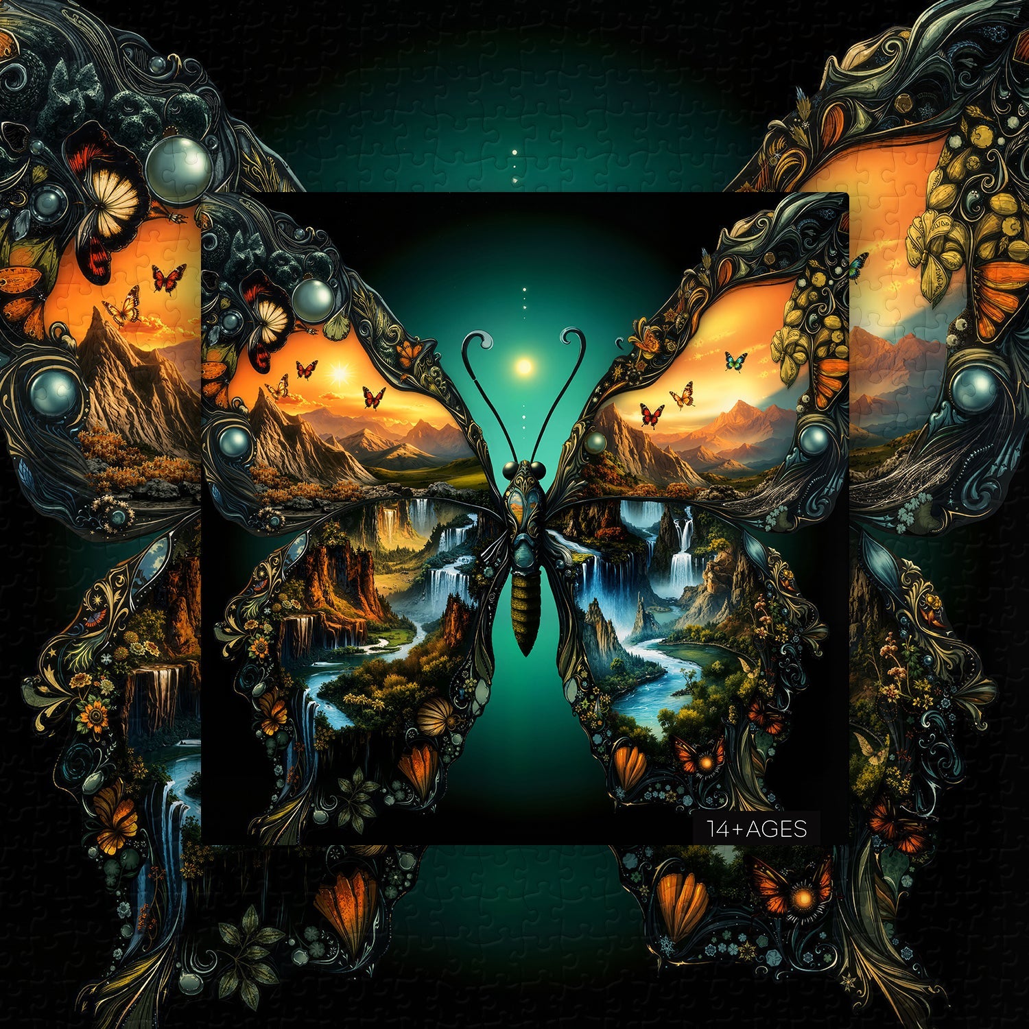 Puzzle 1000 pièces Wings of Landscapes