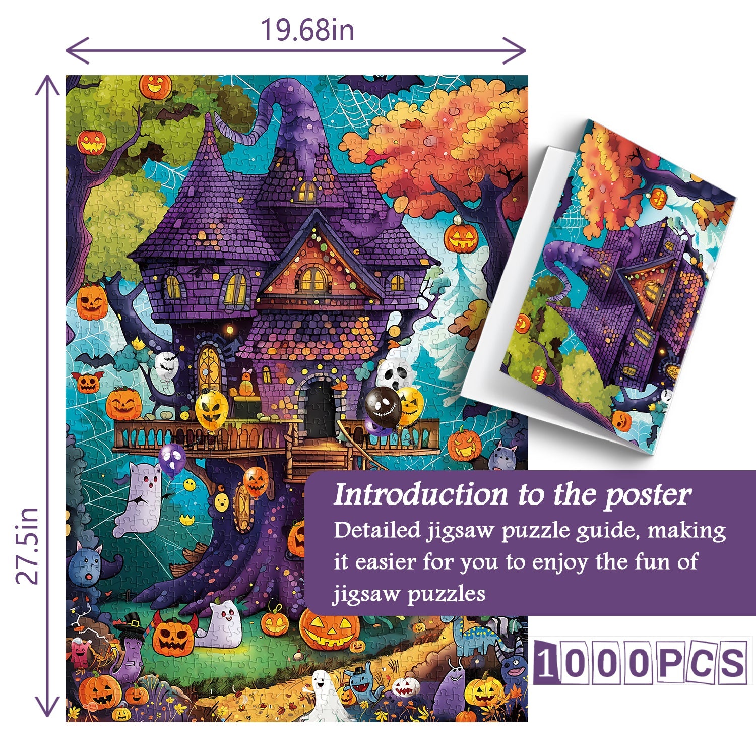 Halloween Treehouse Jigsaw Puzzle 1000 Pieces
