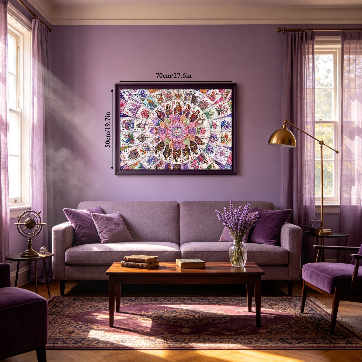 Mandala Card Realm Jigsaw Puzzle 1000 Piece