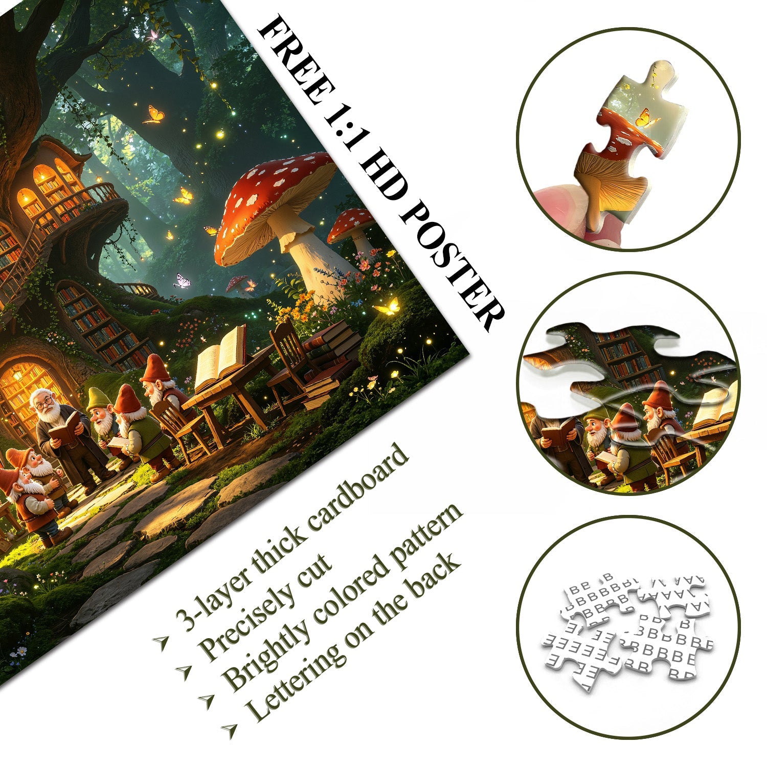 Puzzle 1000 pièces Les Archives secrètes