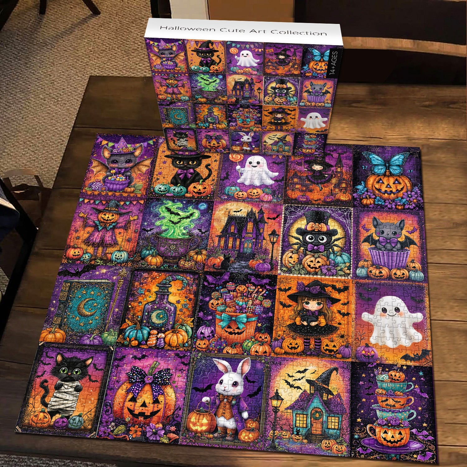 Halloween Cute Art Collection Jigsaw Puzzle 1000 Pieces
