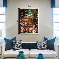 Bücher &amp; Blumen Puzzle 1000 Teile