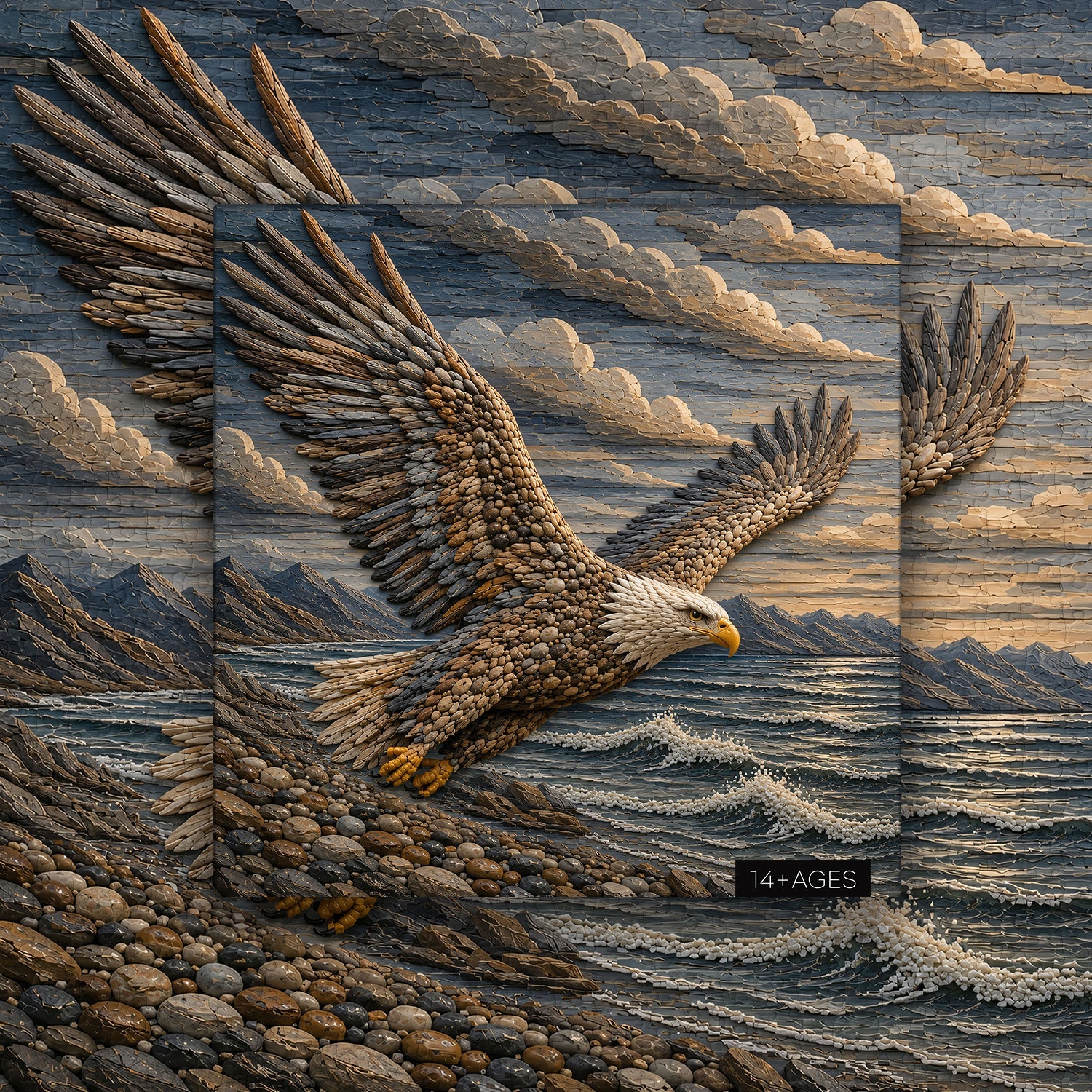 Stone Eagle Jigsaw Puzzle 1000 Pieces