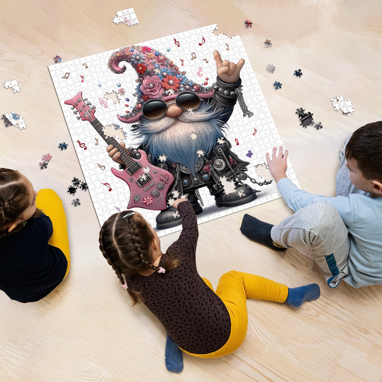 Rock Gnome Jigsaw Puzzle 1000 Pieces