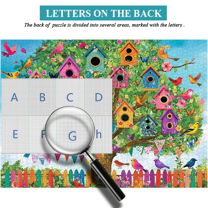 Garden Birdhouse Jigsaw Puzzle 1000 Pieces
