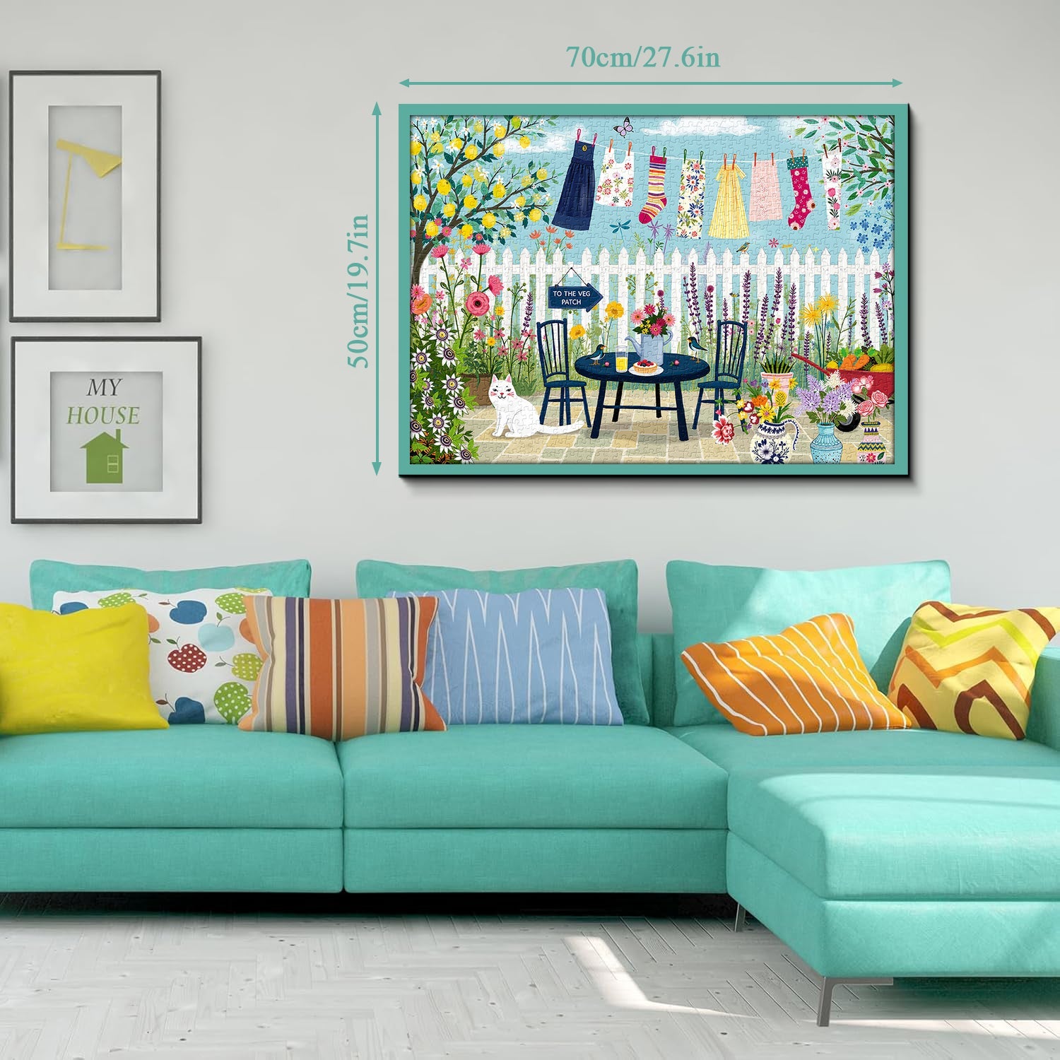 Spring Yard Jigsaw Puzzle 1000 Pieces