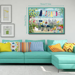 Spring Yard Jigsaw Puzzle 1000 Pieces