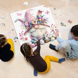 Easter Bunny Gnome Jigsaw Puzzle 1000 Pieces