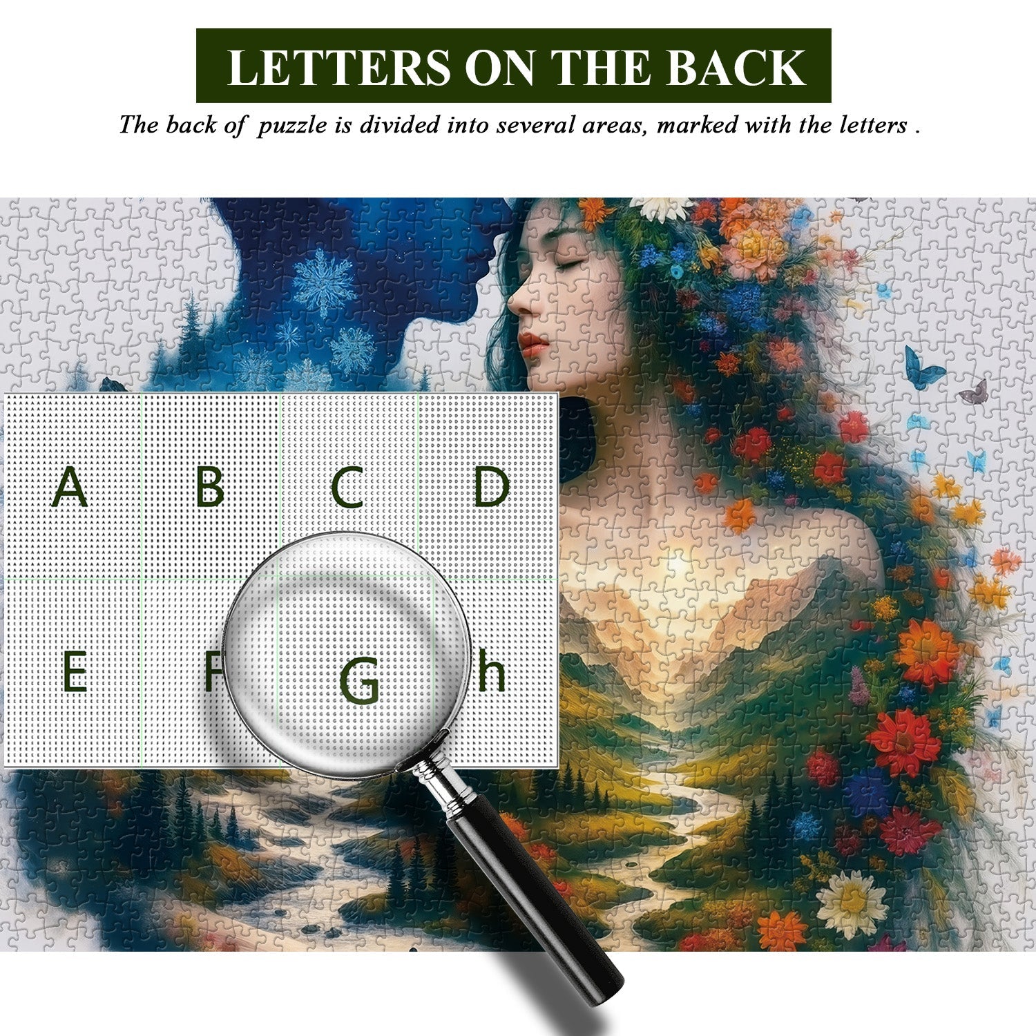 Bloom And Frost Jigsaw Puzzle 1000 Pieces