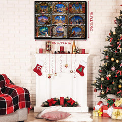 Christmas Windows Jigsaw Puzzle 1000 Piece