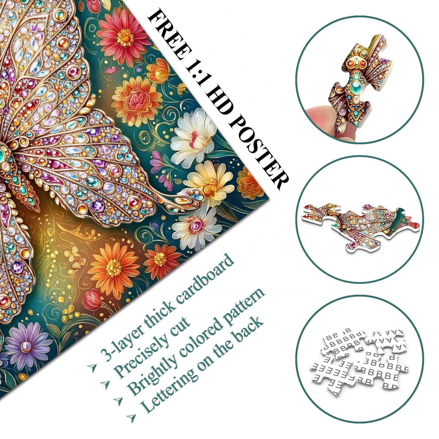 Gleaming Wings Jigsaw Puzzle 1000 Pieces