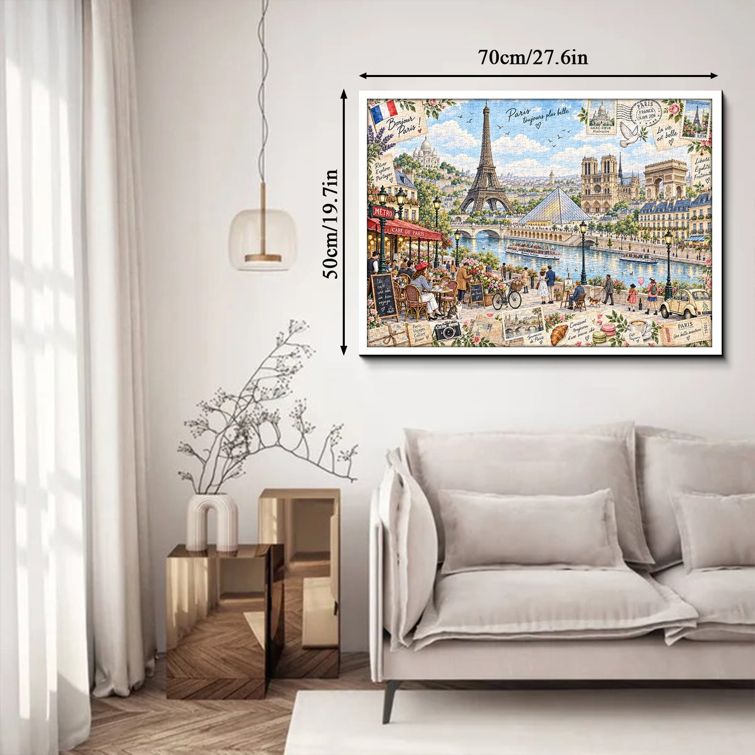 A Love Letter to Paris Jigsaw Puzzle 1000 Piece