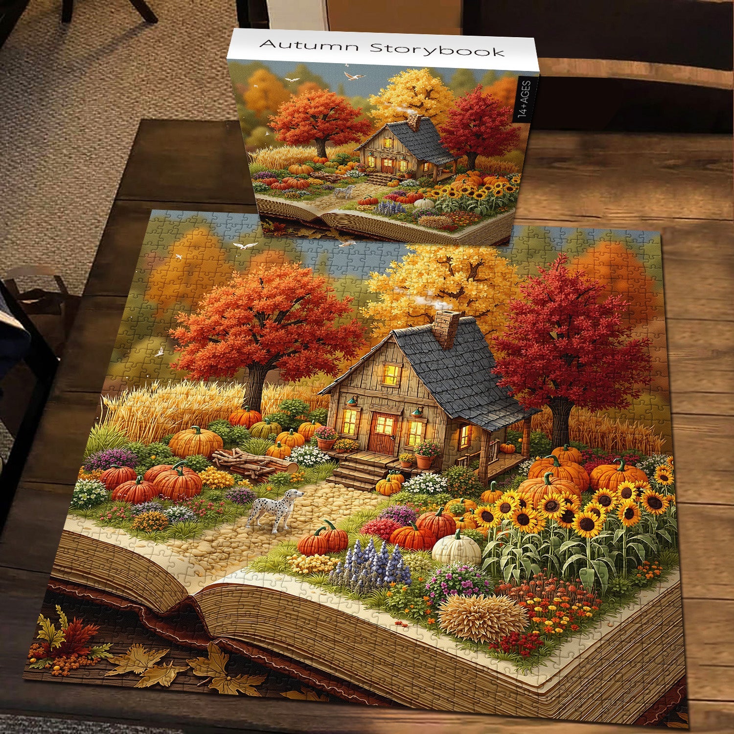Autumn Storybook Jigsaw Puzzle 1000 Pieces