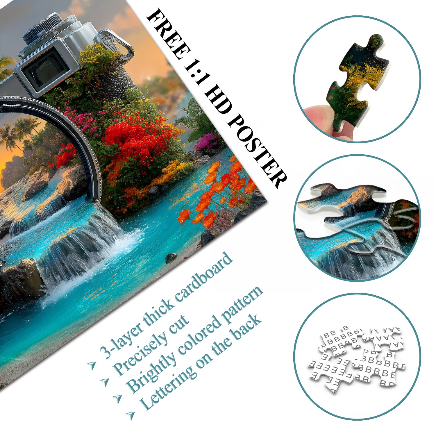 Nature's Lens Jigsaw Puzzle 1000 Pieces