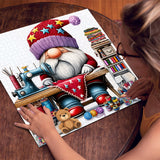 Sewing Gnome Jigsaw Puzzle 1000 Pieces