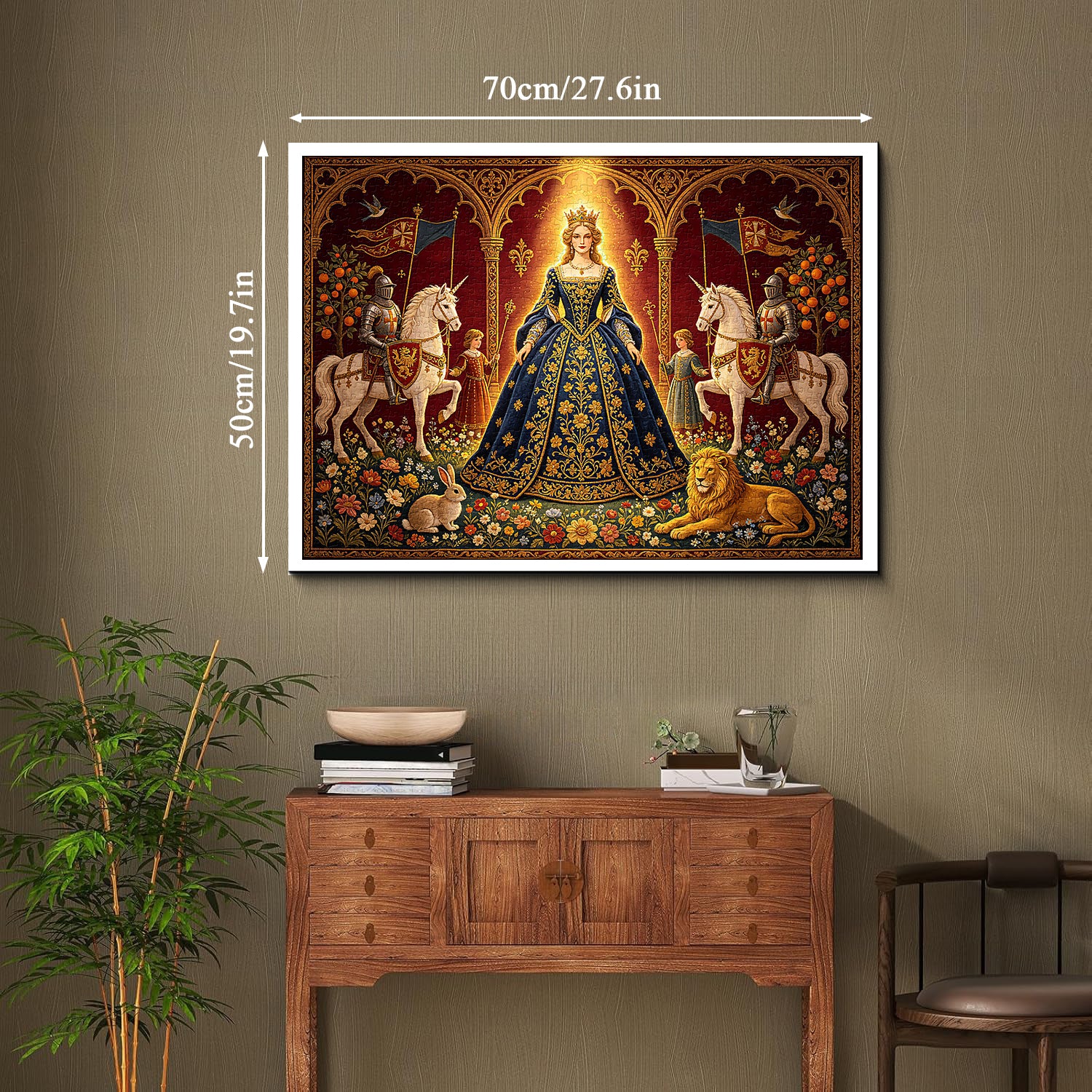 Royal Medieval Radiance Jigsaw Puzzle 1000 Piece