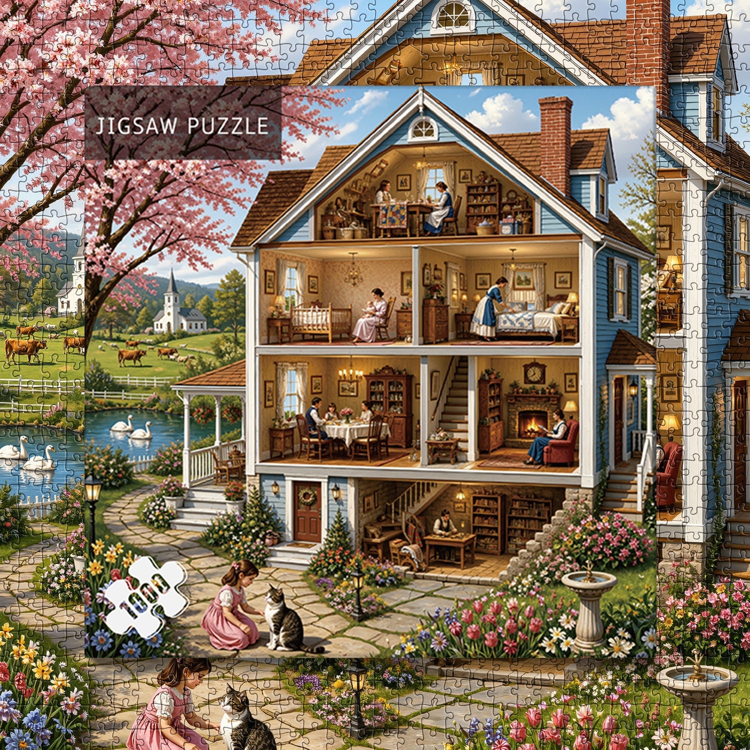 Family Moments Jigsaw Puzzle 1000 Piece