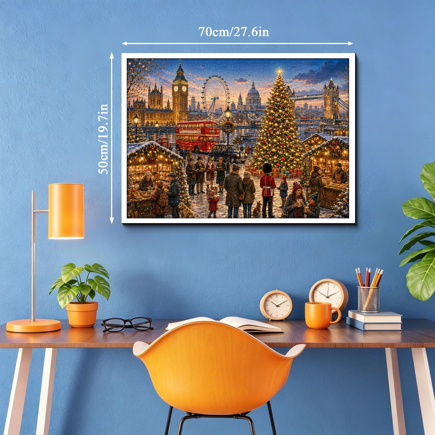 Christmas in London Jigsaw Puzzle 1000 Pieces