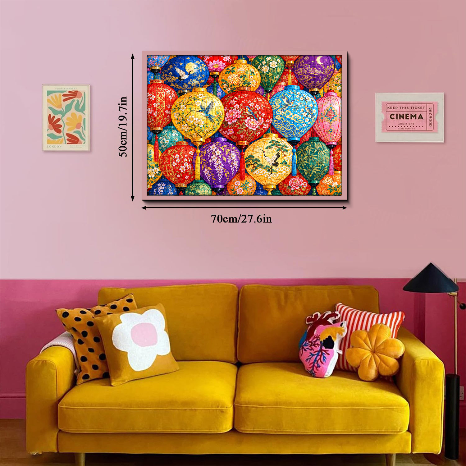 Lantern Fest Glow Jigsaw Puzzle 1000 Piece