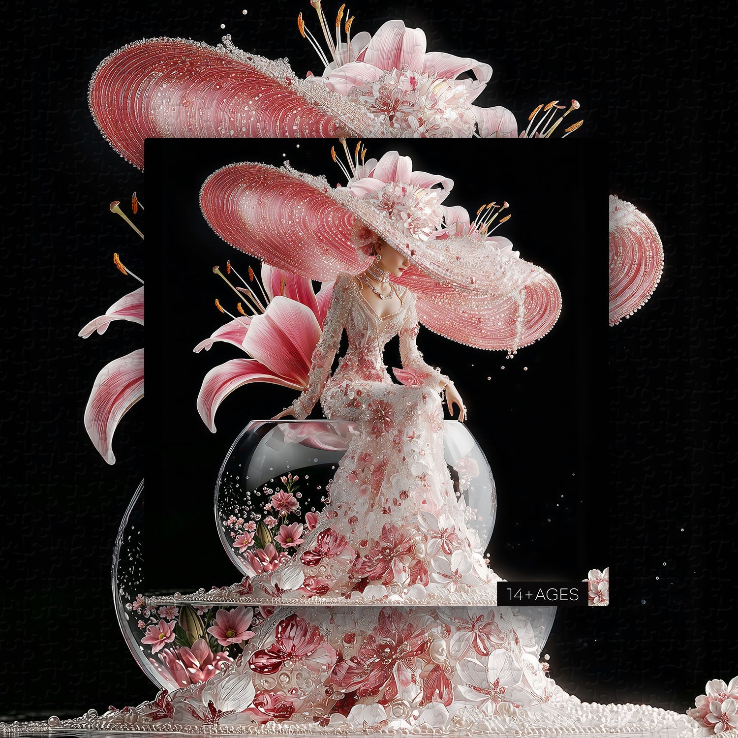 Puzzle de 1000 pièces Lily Blush