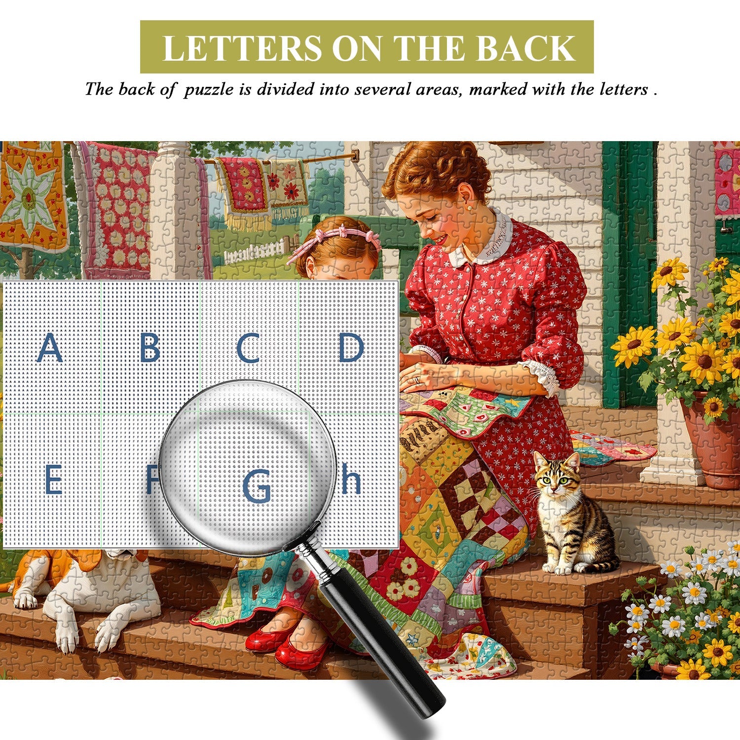 Porch Craft Time Jigsaw Puzzle 1000 Pieces