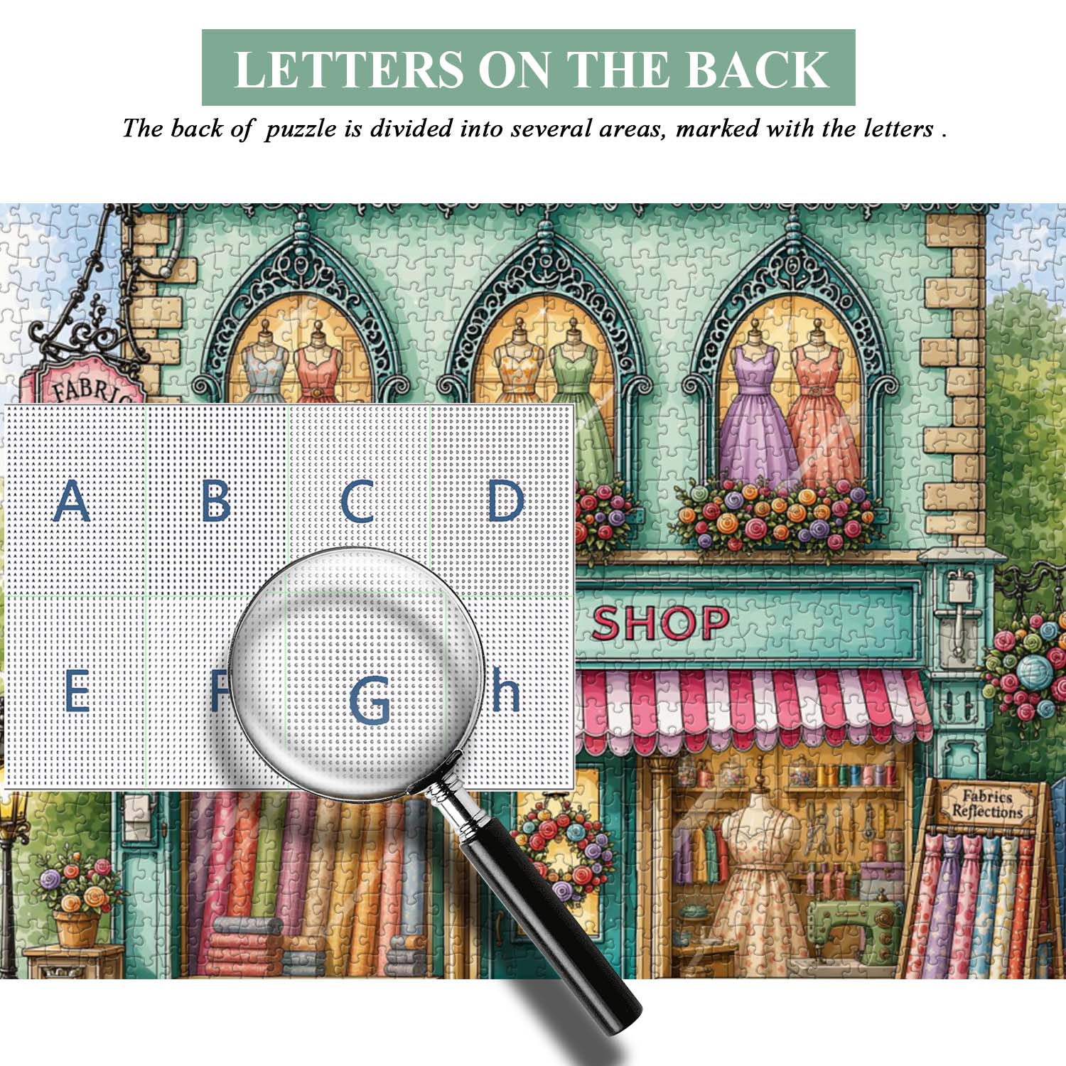 Fabric Nook Jigsaw Puzzle 1000 Piece