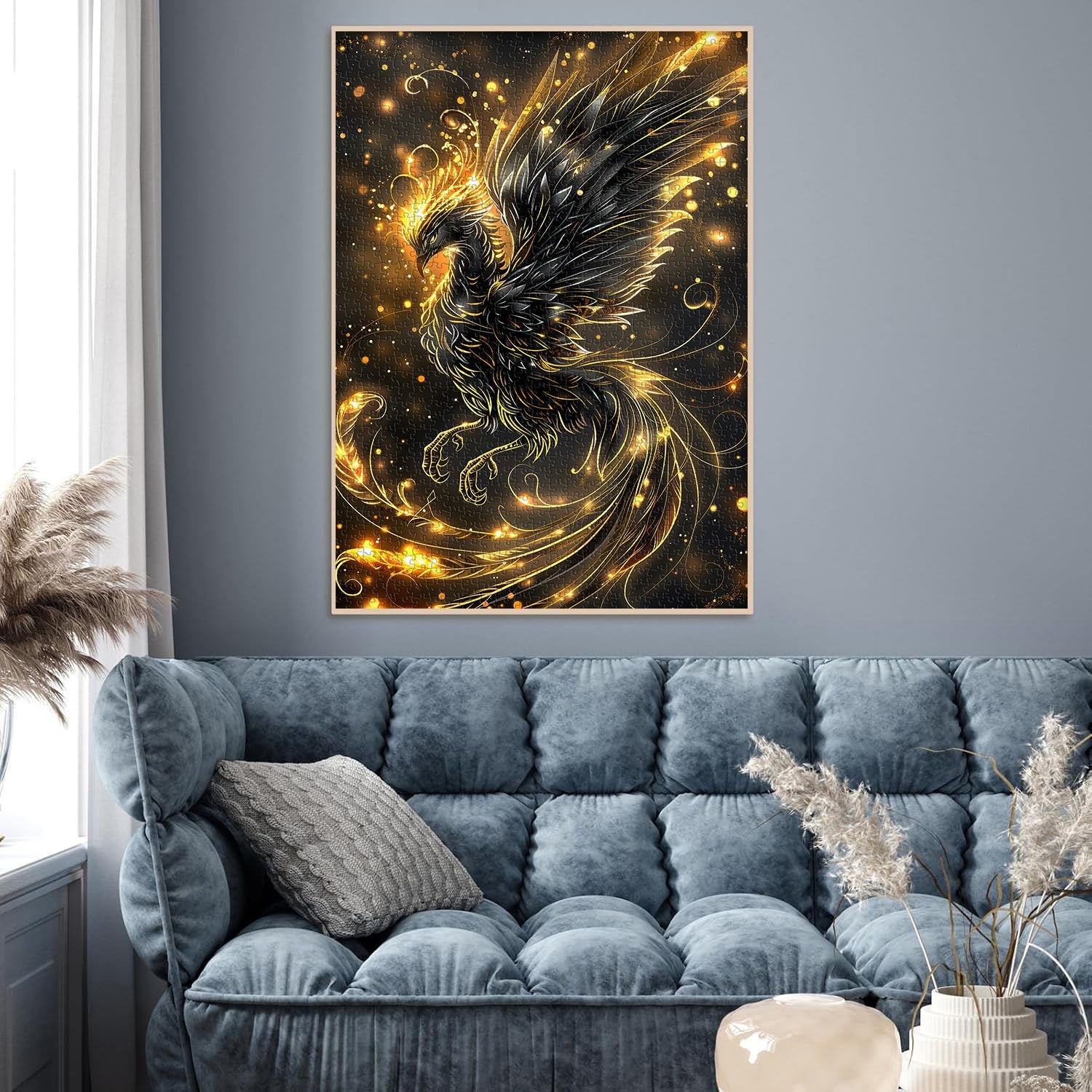 Golden Phoenix Jigsaw Puzzle 1000 Piece