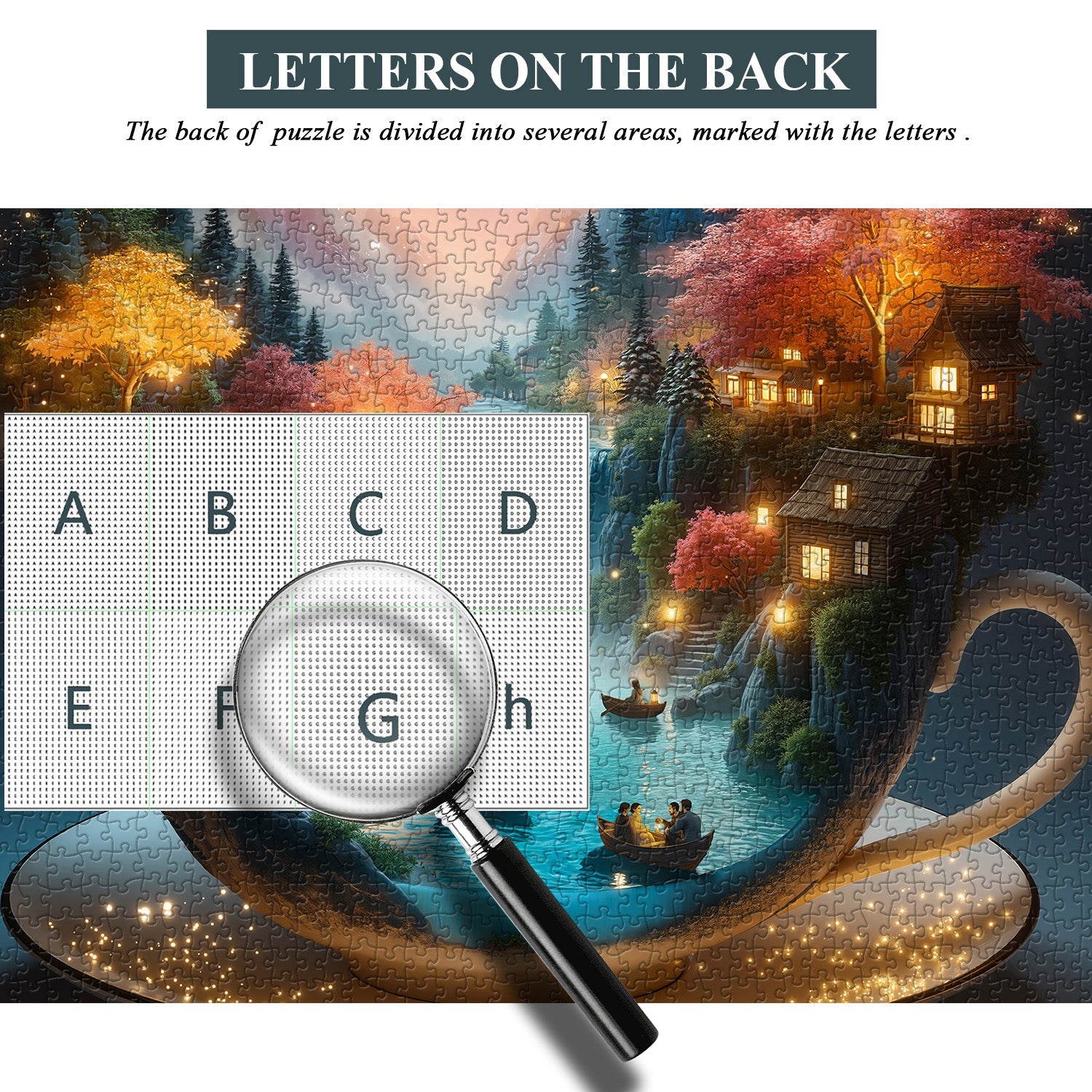 Teacup Fairyland Jigsaw Puzzle 1000 Pieces