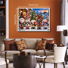 Festive Gnome Crew Jigsaw Puzzle 1000 Piece