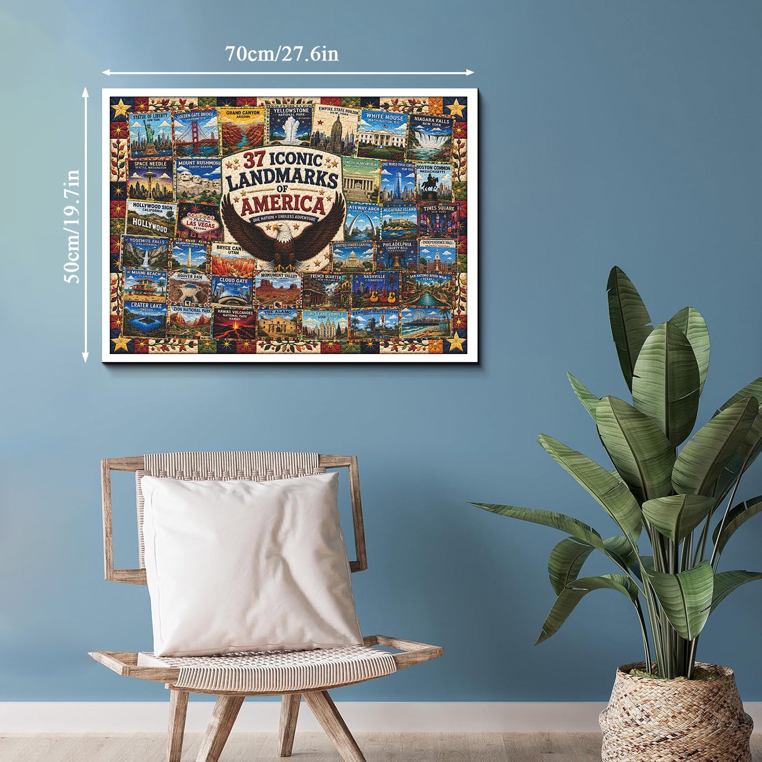 Iconic Sights Jigsaw Puzzle 1000 Piece