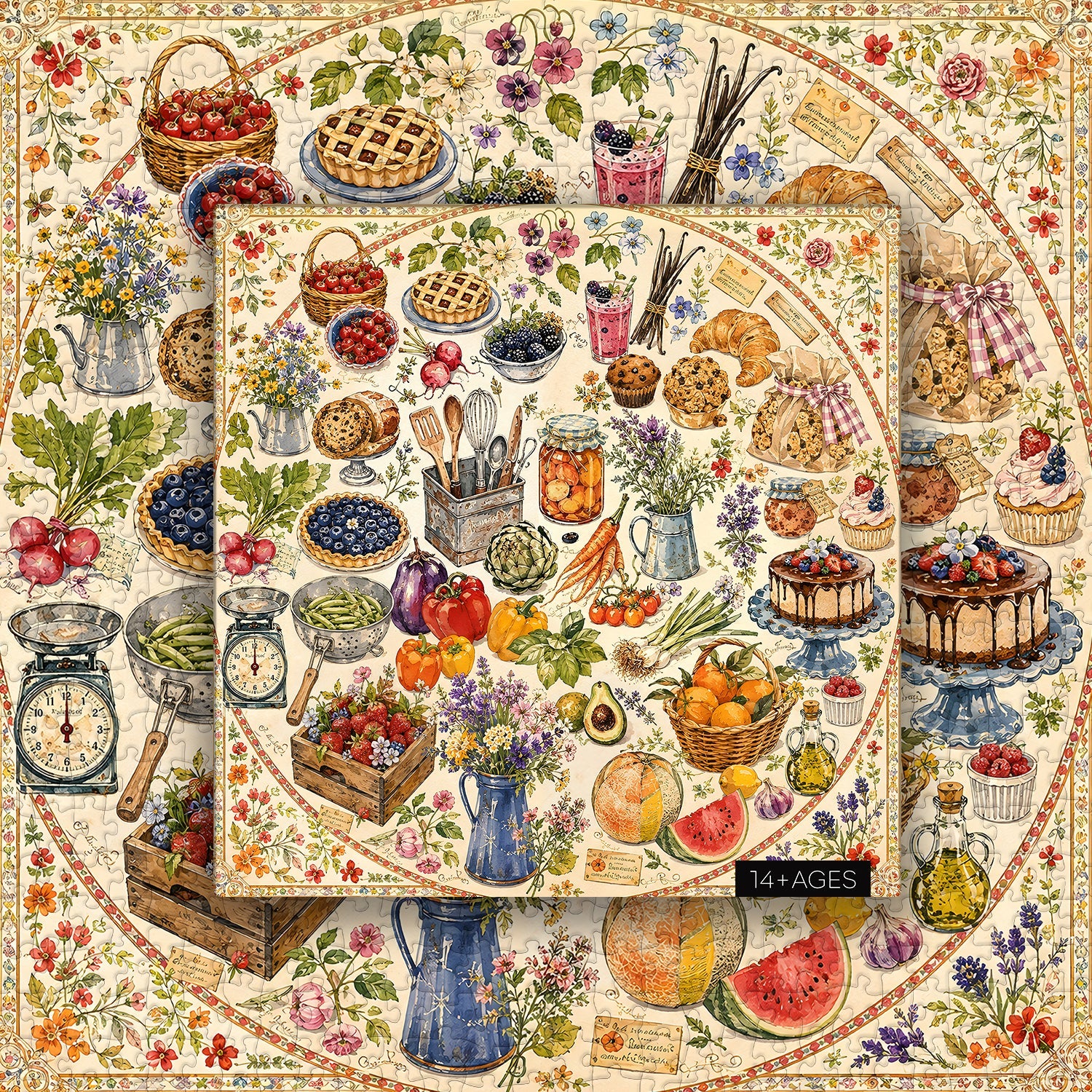 Bounty and Bloom Jigsaw Puzzle 1000 Piece
