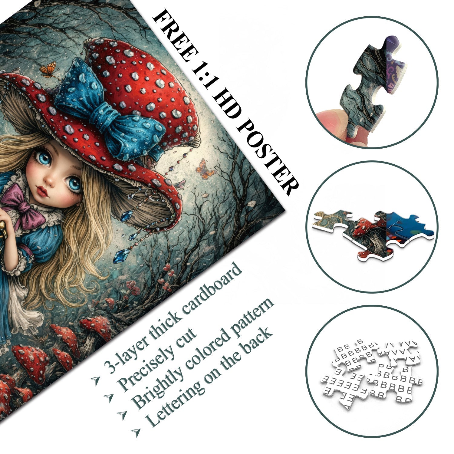 Forest Elf Jigsaw Puzzle 1000 Pieces