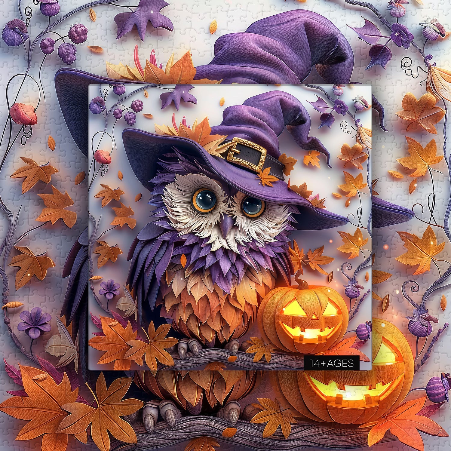 Halloween Owl Jigsaw Puzzle 1000 Piece
