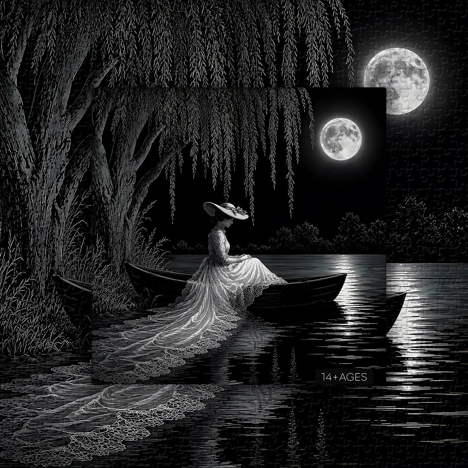 Moonlit Serenity Jigsaw Puzzle 1000 Piece