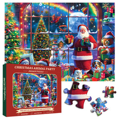 Puzzle Jigsaw Maison Magique de Noël 1000 Pièces